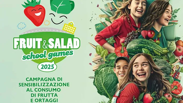 Al via l'edizione 2025 di Fruit and salad school games